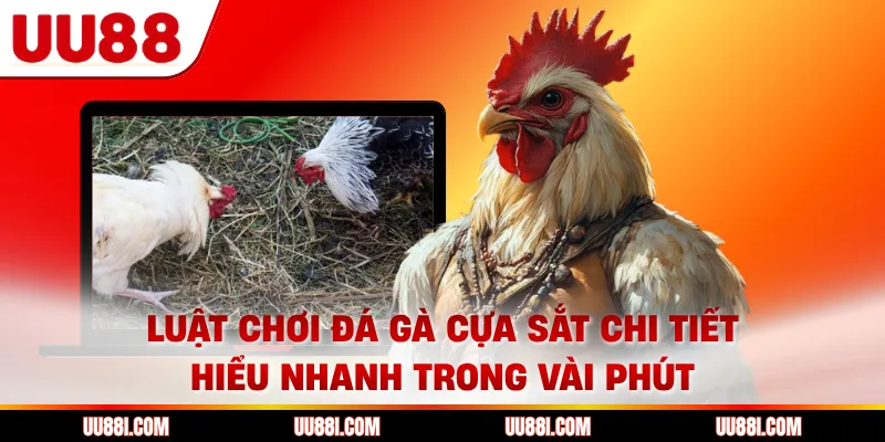 Luật Chơi Đá Gà Cựa Sắt Chi Tiết, Hiểu Nhanh Trong Vài Phút
